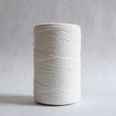 VEGAN WOOL - 2 MM - WHITE COLOR